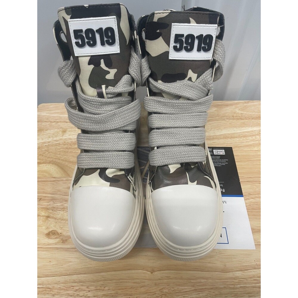 JDA Beauty Women’s Camo High Top Platform Sneakers size41